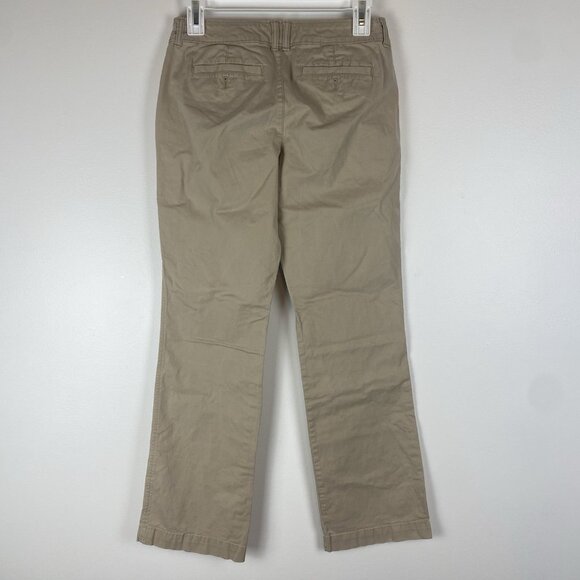 Old Navy Women's Flirt Khaki Pants Size 2 P Tan Bootcut - Picture 4 of 8